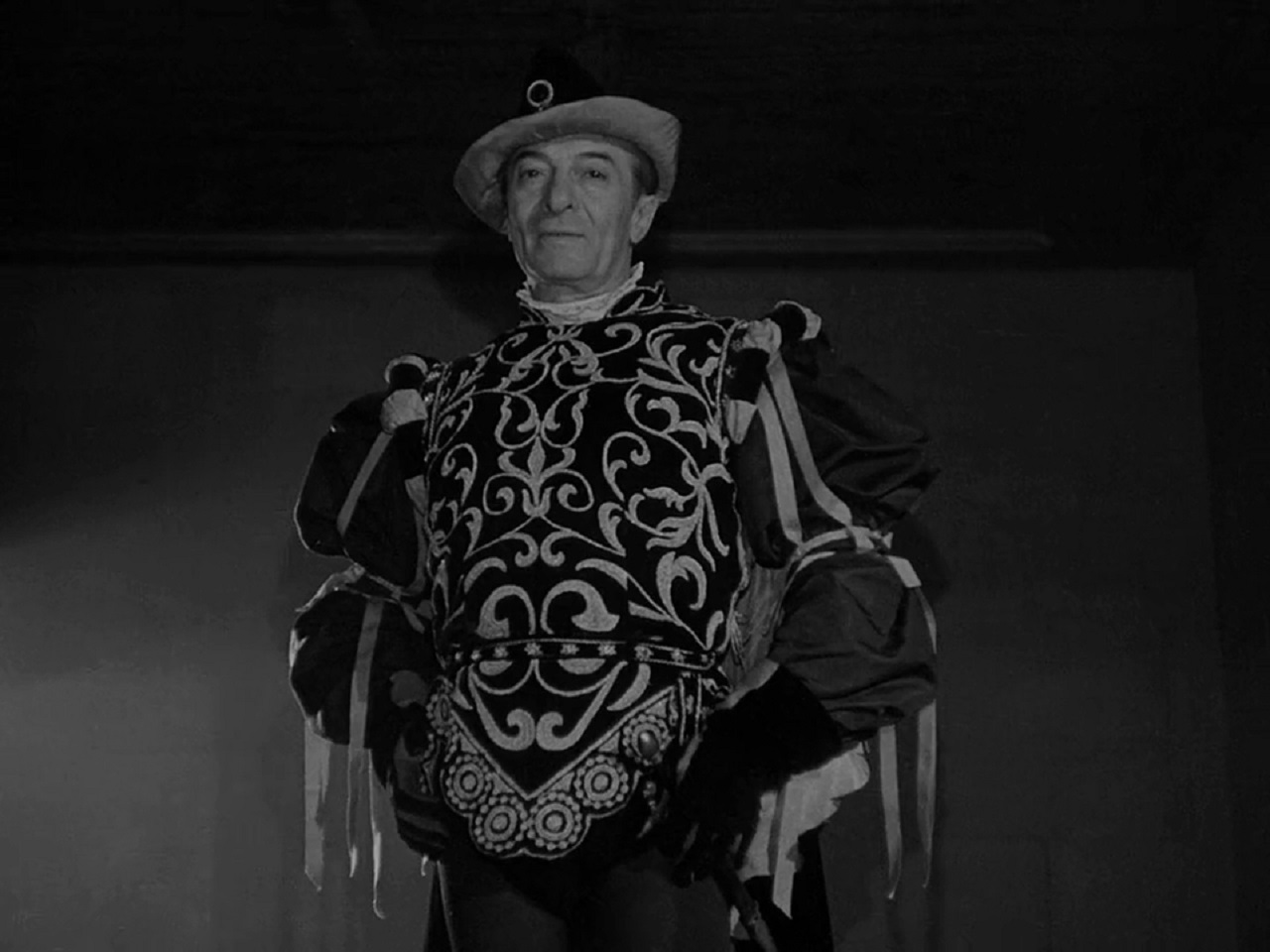 Jules Berry as The Devil in The Devil's Envoys (1942)