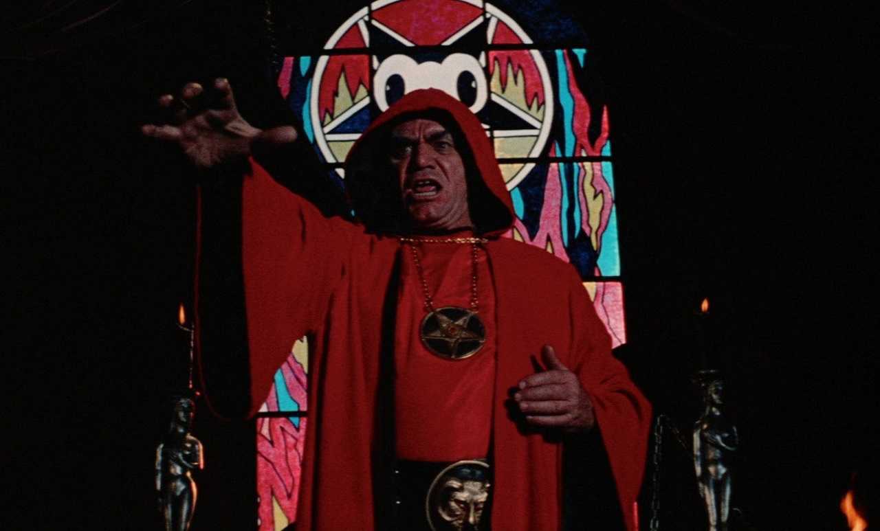 Ernest Borgnine as Satanist cult leader Jonathan Corbis in The Devil's Rain (1975)