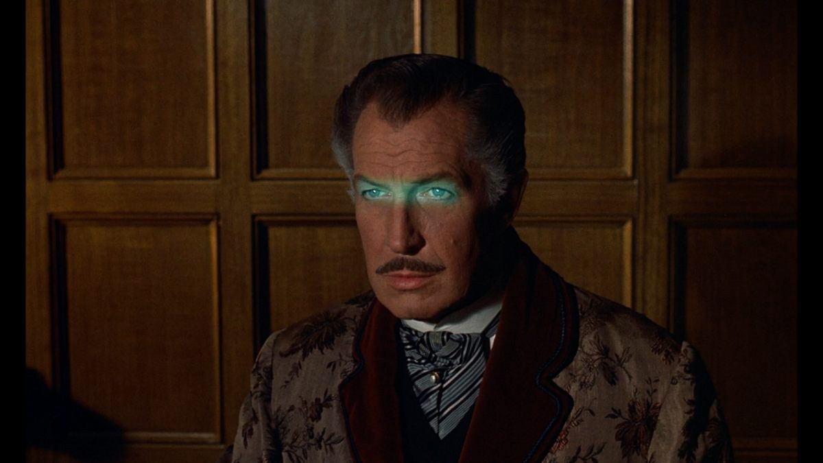 Vincent Price possessed by The Horla in Diary of a Madman (1963)