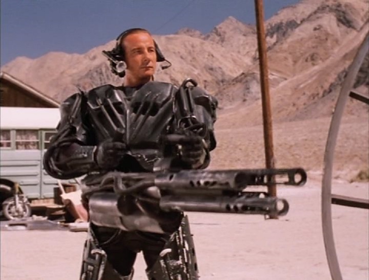 Matthias Hues as the amok android  known as Digital Man (1995)