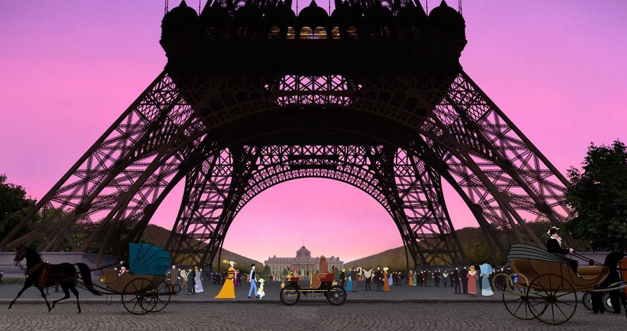 The Eiffel Tower in Dilili in Paris (2018)