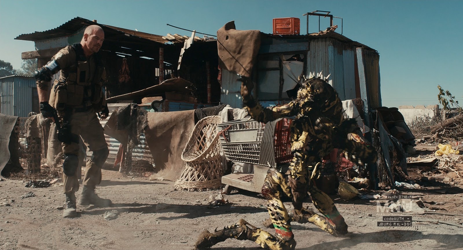 MNU harass the Prawns in District 9 (2009)