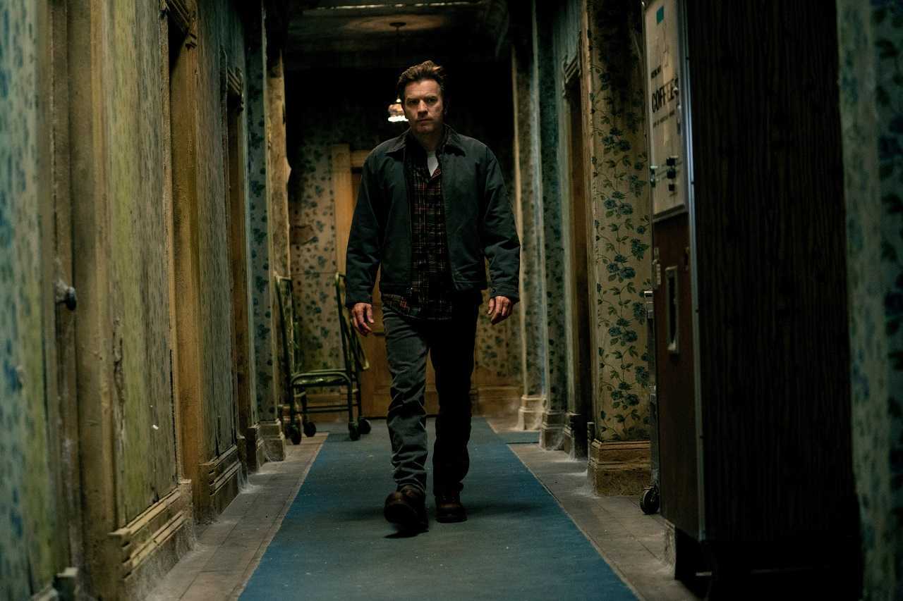 The grown-up Danny Torrance (Ewan McGregor) makes a return to The Overlook Hotel in Doctor Sleep (2019)