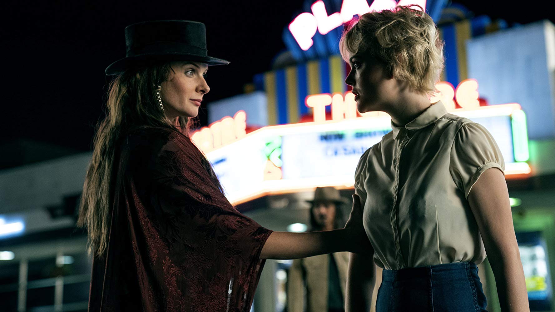 (l to r) Rose the Hat (Rebecca Ferguson) and Snakebite Andi (Emily Alyn Lind) in Doctor Sleep (2019)