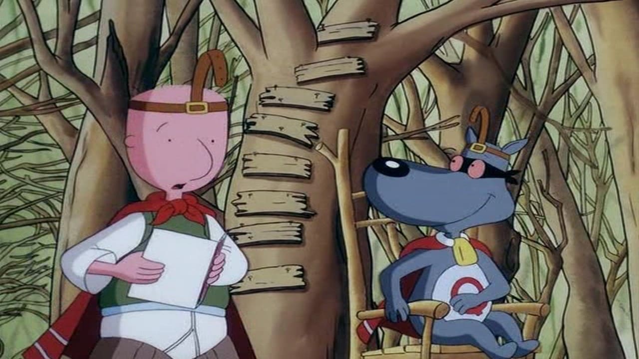 Doug and his dog Porkchop search for the lake monster in Doug's 1st Movie (1999)