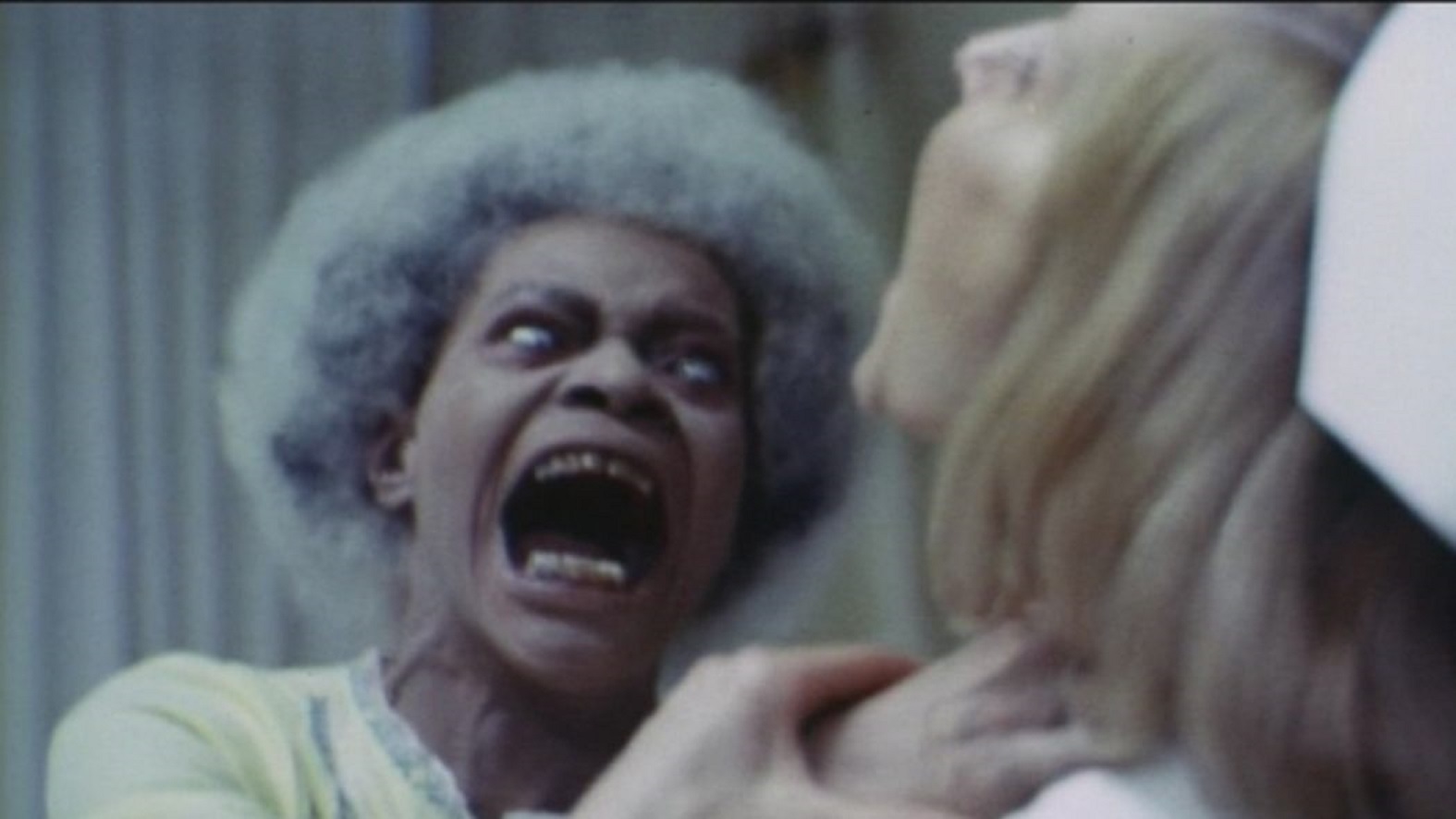 Bernie Casey turns into a white-skinned monster in Dr Black and Mr Hyde (1976)