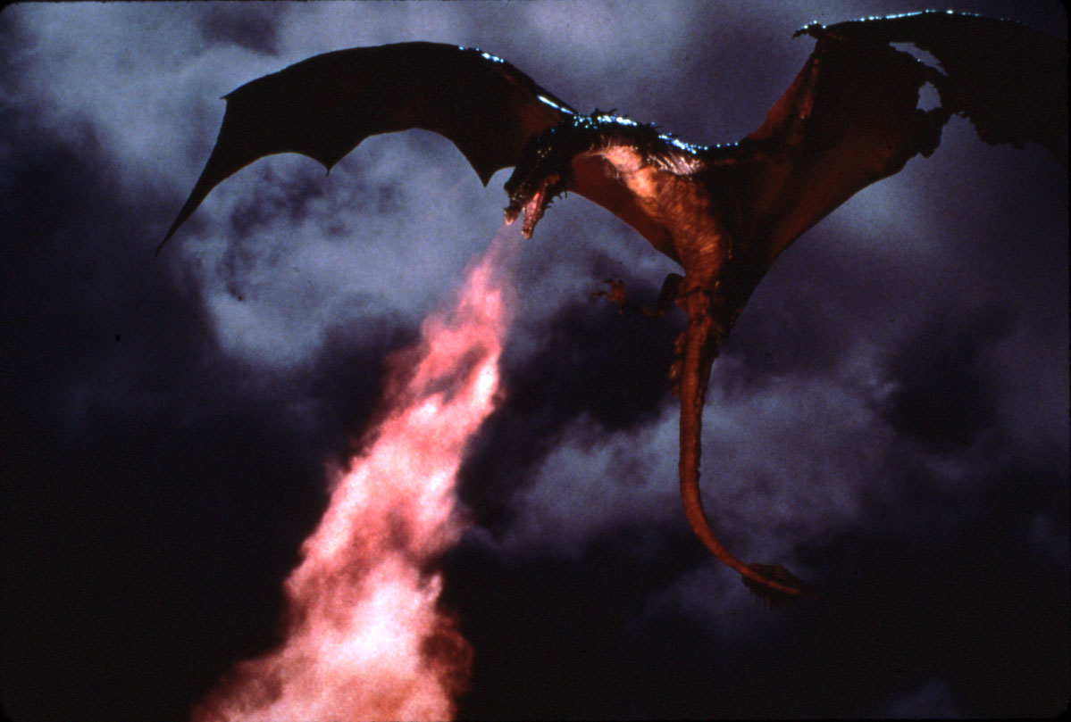 Stunning dragon effects courtesy of Industrial Light and Magic in Dragonslayer (1981)