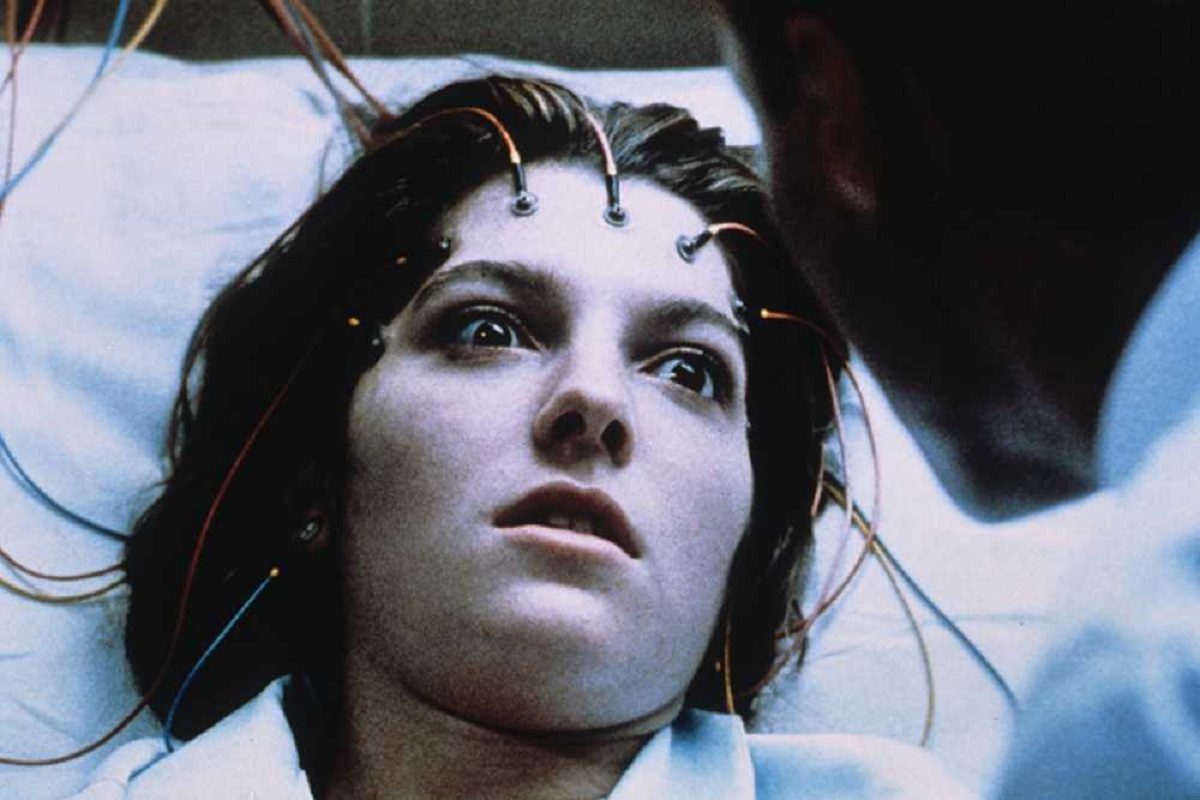 Jemma Redgrave experiencing nightmares in Dream Demon (1988)