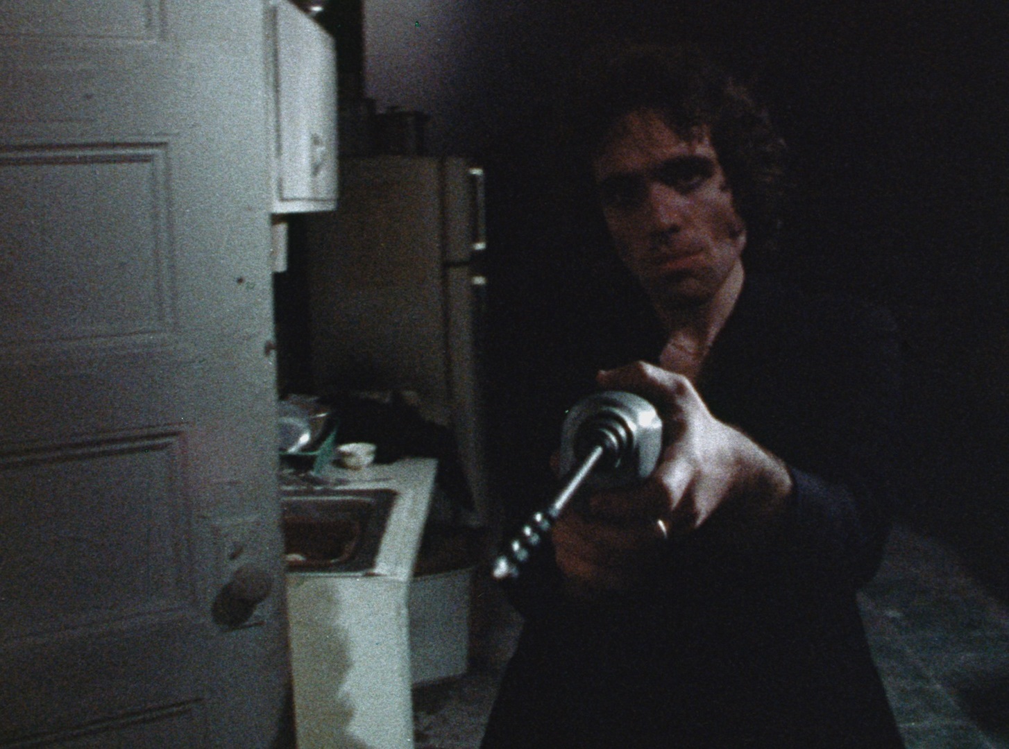 Jimmy Laine (Abel Ferrara) as The Driller Killer (1979)