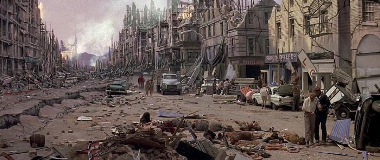 Los Angeles devastated by Earthquake (1974)