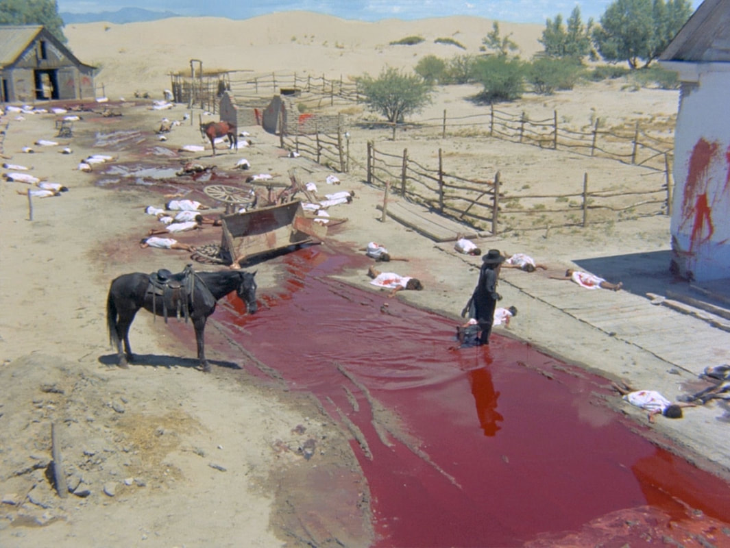Rivers of blood in El Topo (1970)