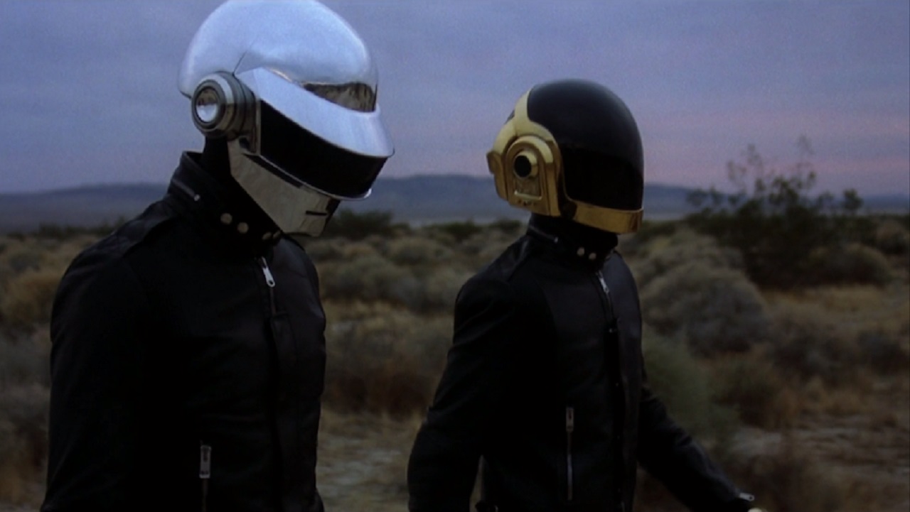 The two Daft Punk robots (Peter Hurteau and Michael Reich) in Electroma (2006)
