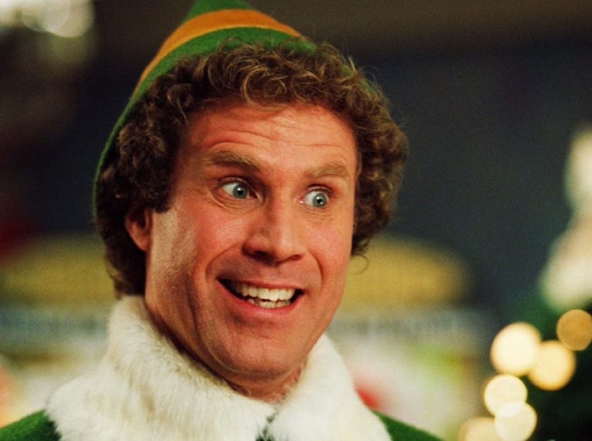 Will Ferrell as Buddy, a 6'3" Christmas elf in Elf (2003)