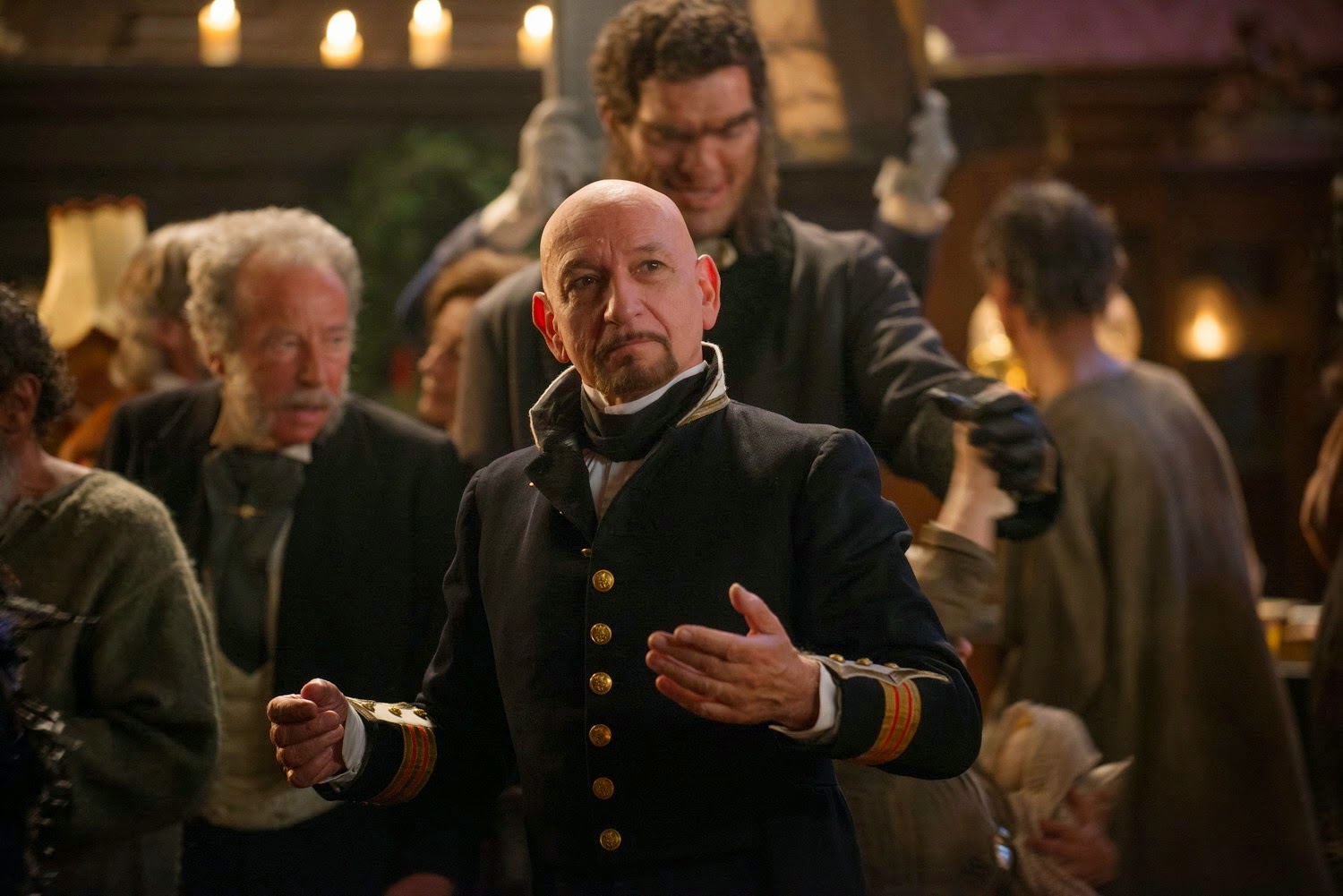 Ben Kingsley as the asylum head in Eliza Graves (2014)