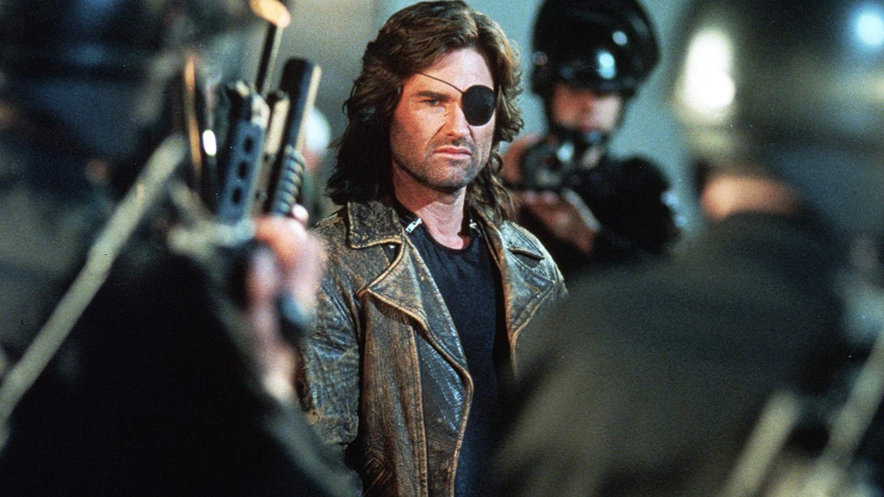 Kurt Russell back as Snake Plissken in Escape from L.A. (1996)