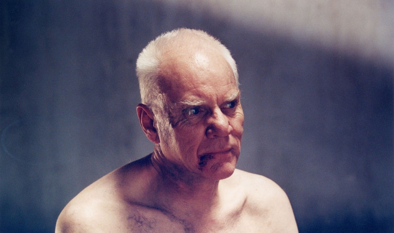 Malcolm McDowell as Andrej Evilenko based on real-life serial killer Andrei Romanovich Chikatilo in Evilenko (2004)