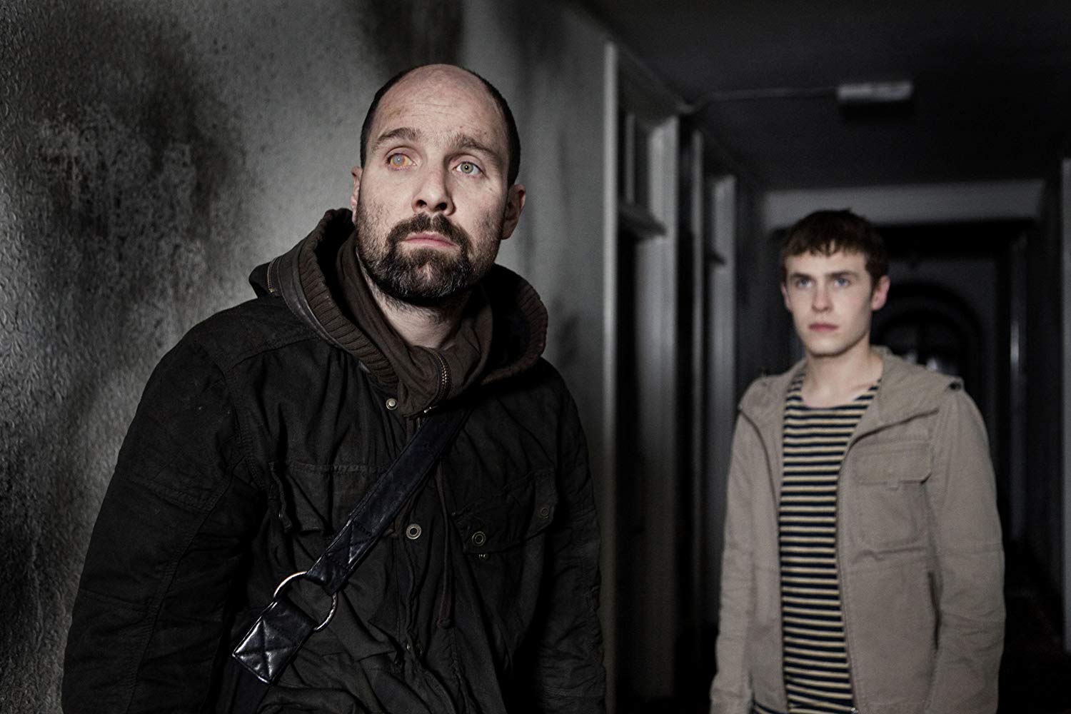 Johnny Harris and Iain De Caestecker in The Fades (2011)