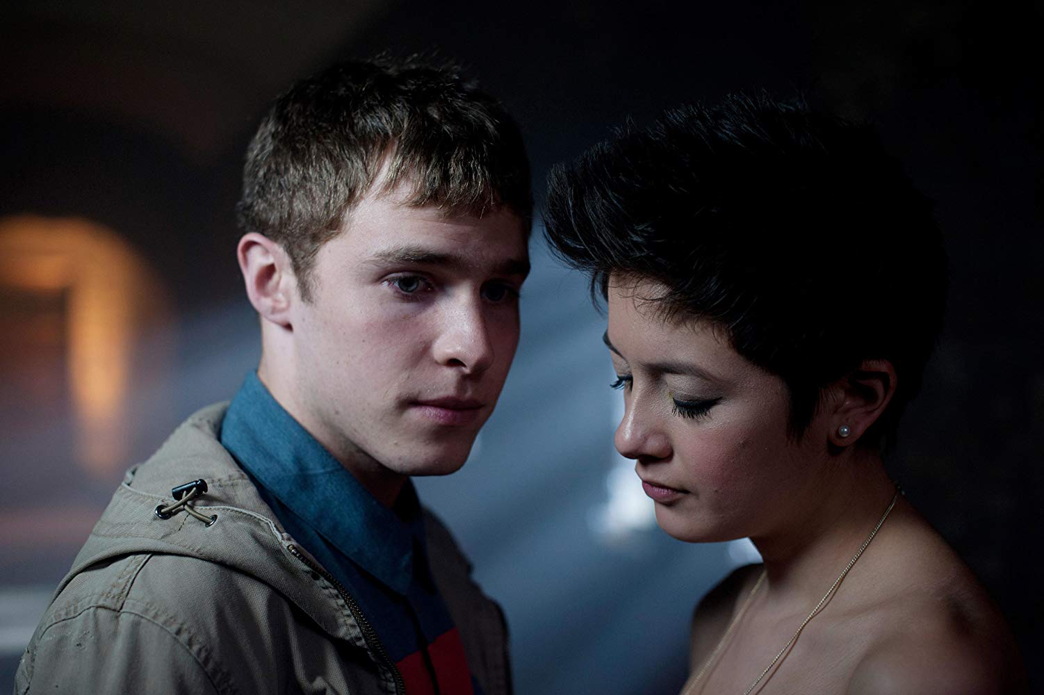 Iain De Caestecker and Sophie Wu in The Fades (2011)