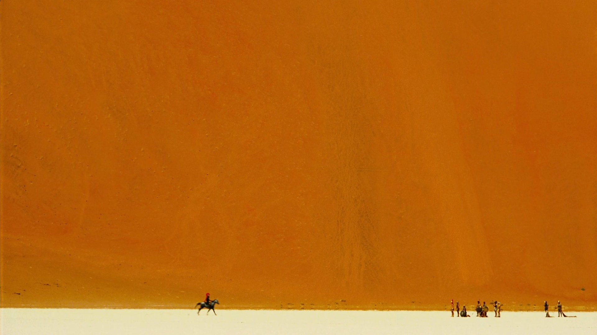 A meeting in the Namibian desert in The Fall (2006)