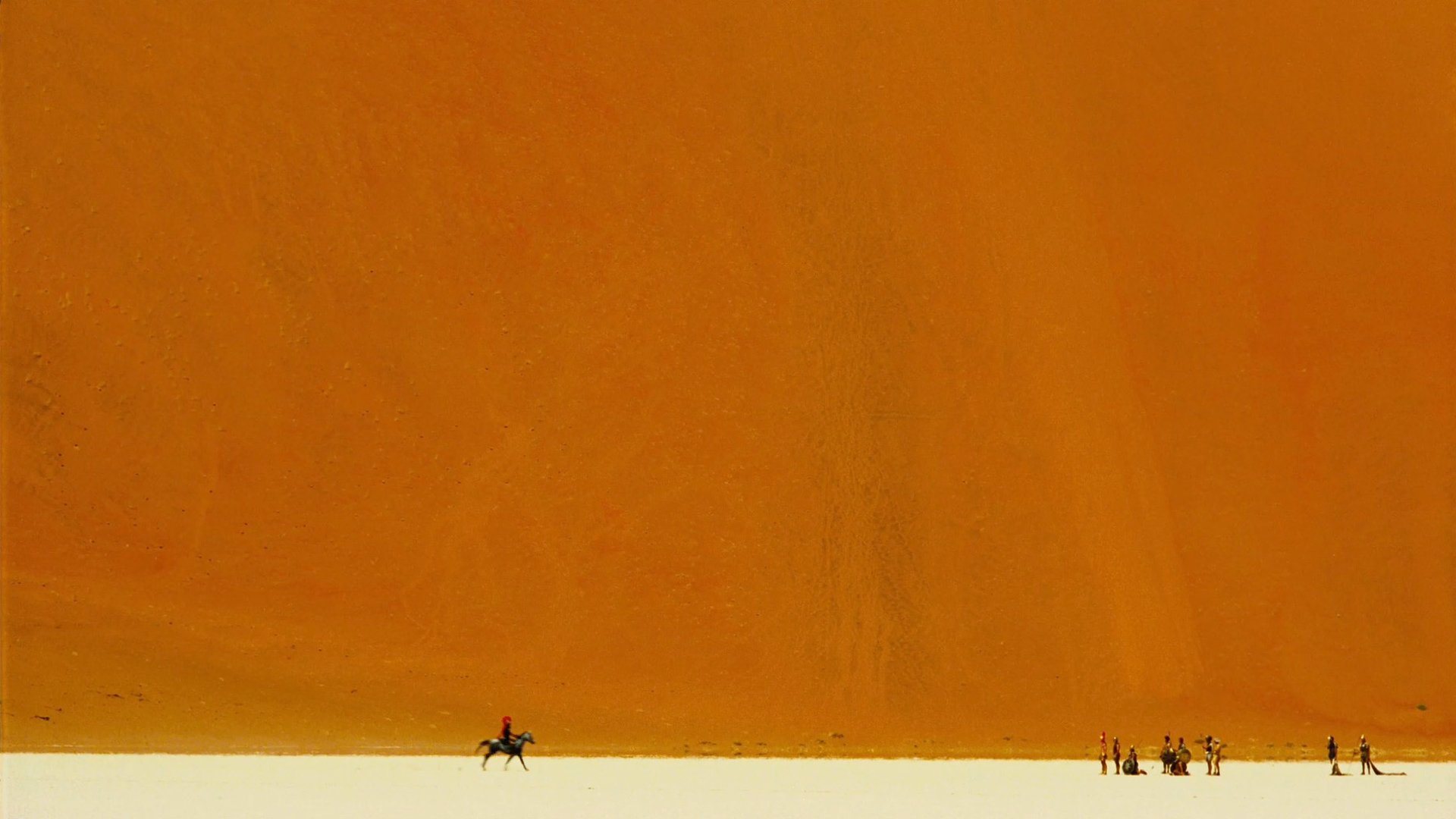 A meeting in the Namibian desert in The Fall (2006)