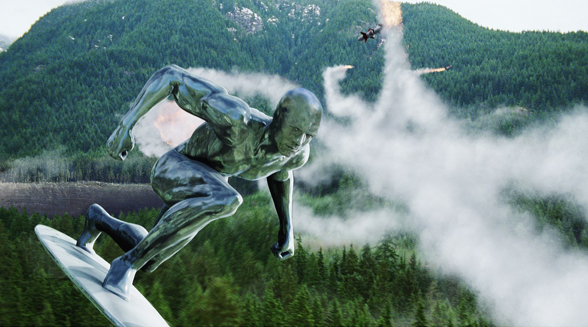 The Silver Surfer in Fantastic Four: Rise of the Silver Surfer (2007)