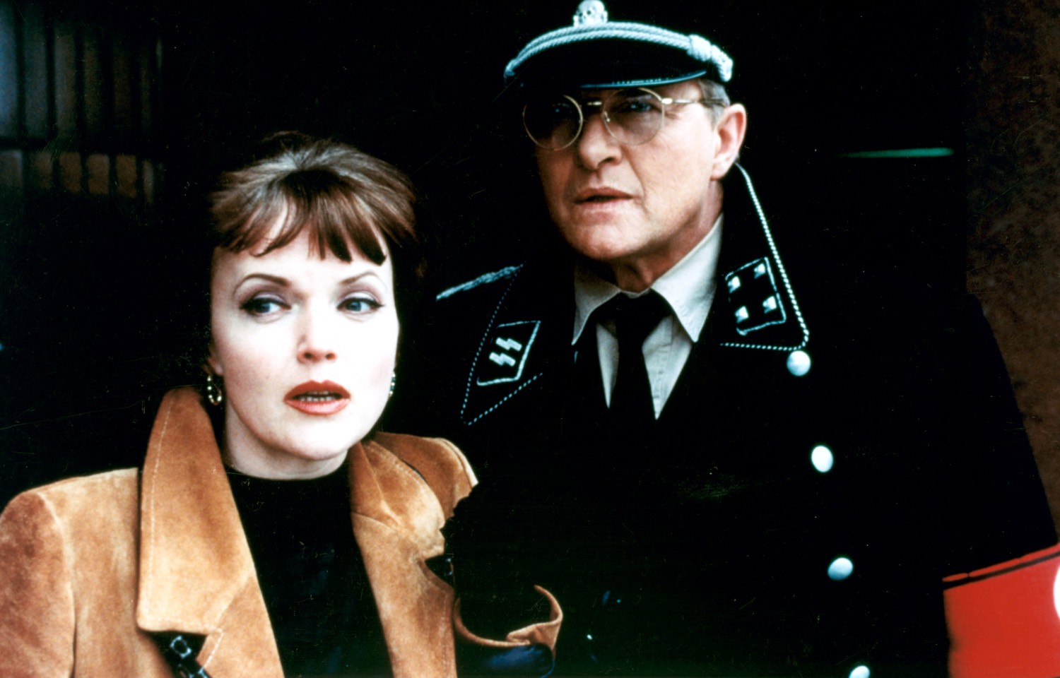 Rutger Hauer as Major Xavier March with Miranda Richardson as American journalist Charlie Maguire in Fatherland (1994)