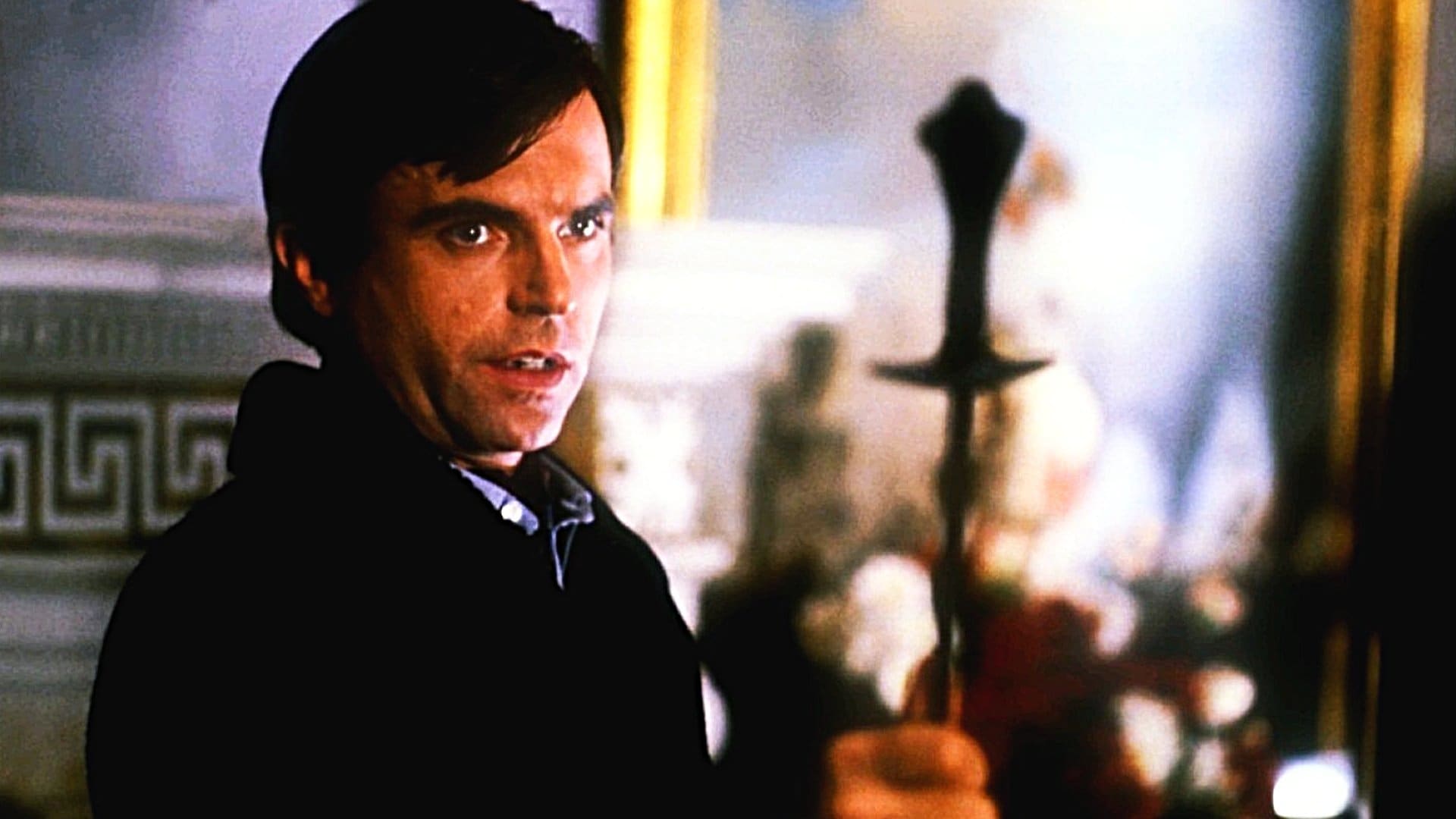 Sam Neill as the grown-up Damien Thorn