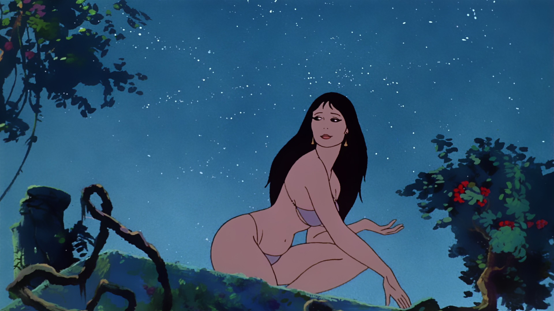 Princess Teegra (voiced by Cynthia Leake) Fire and Ice (1983)