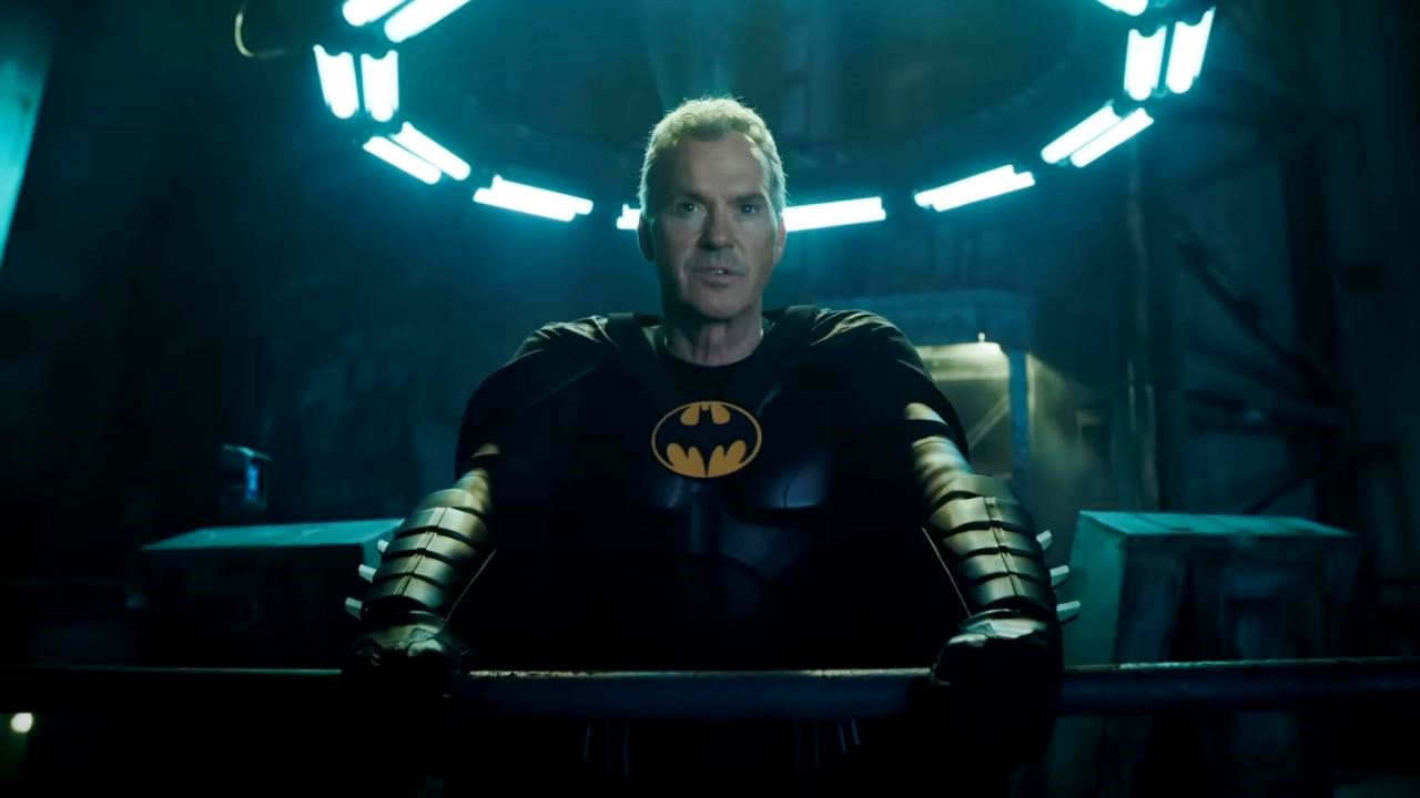 Michael Keaton as Batman in The Flash (2023)