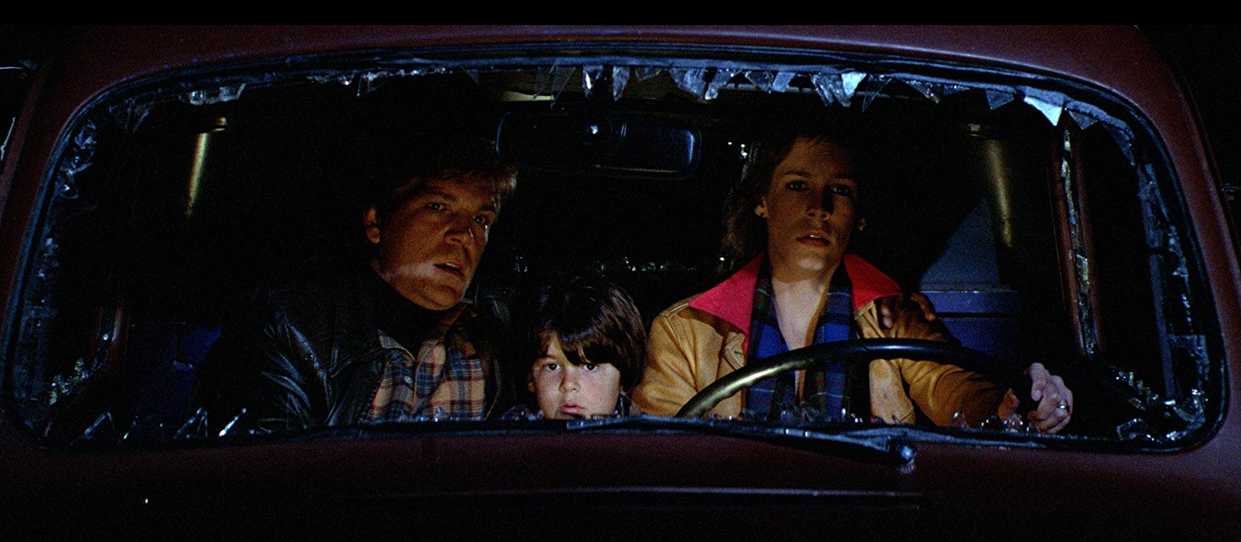 Tom Atkins, Ty Mitchell and Jamie Lee Curtis in The Fog (1980)