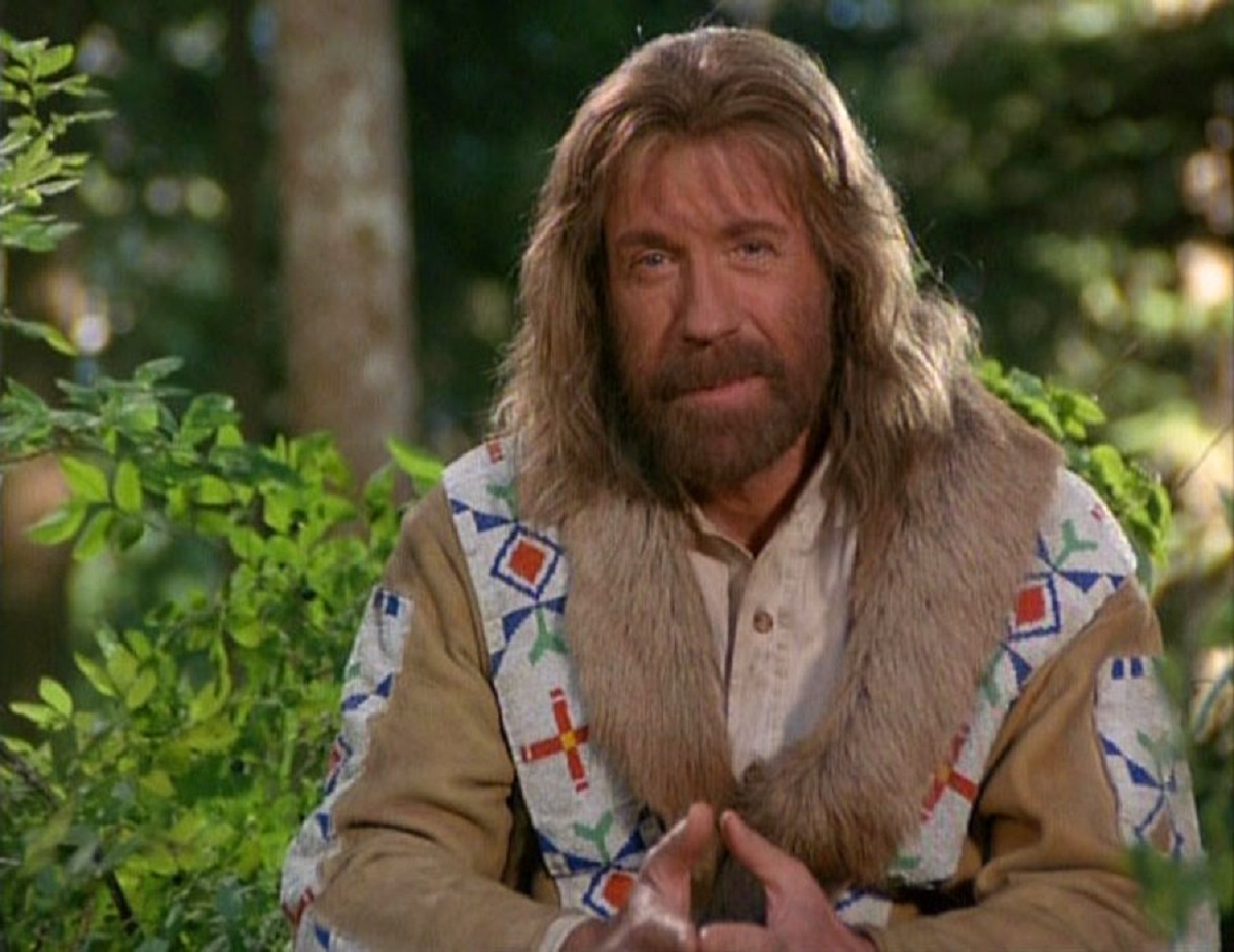 Chuck Norris as McKenna in Forest Warrior (1996)