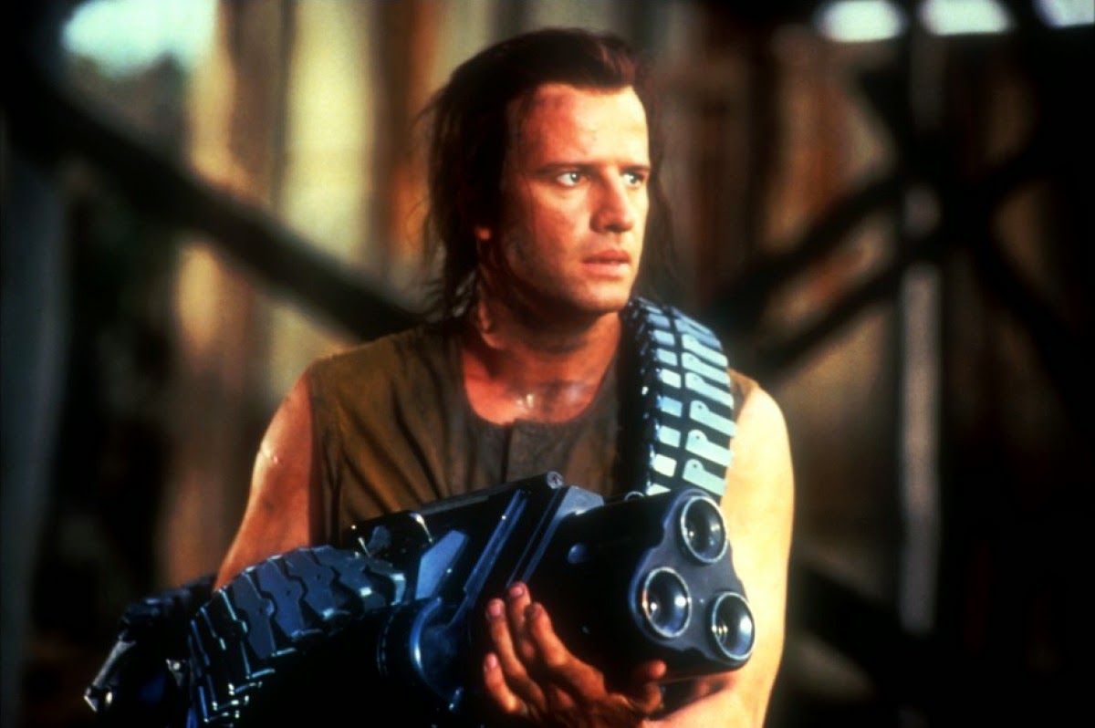 Christopher Lambert conducts a futuristic prison breakout in Fortress (1993)