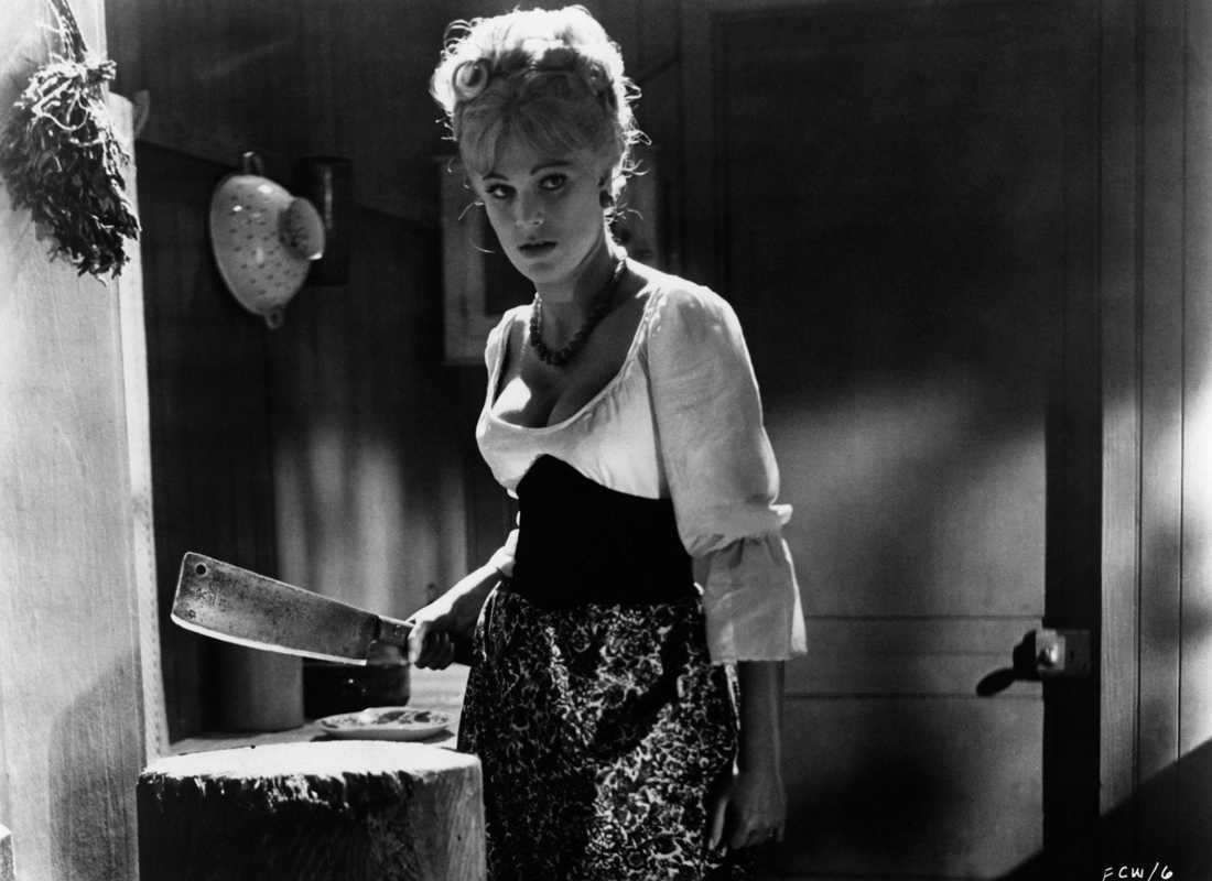 Susan Denberg seeks vengeance in Frankenstein Created Woman (1967)