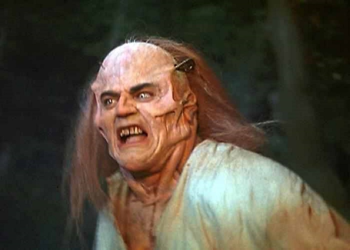 The Monster (Nick Brimble) in Frankenstein Unbound (1990)