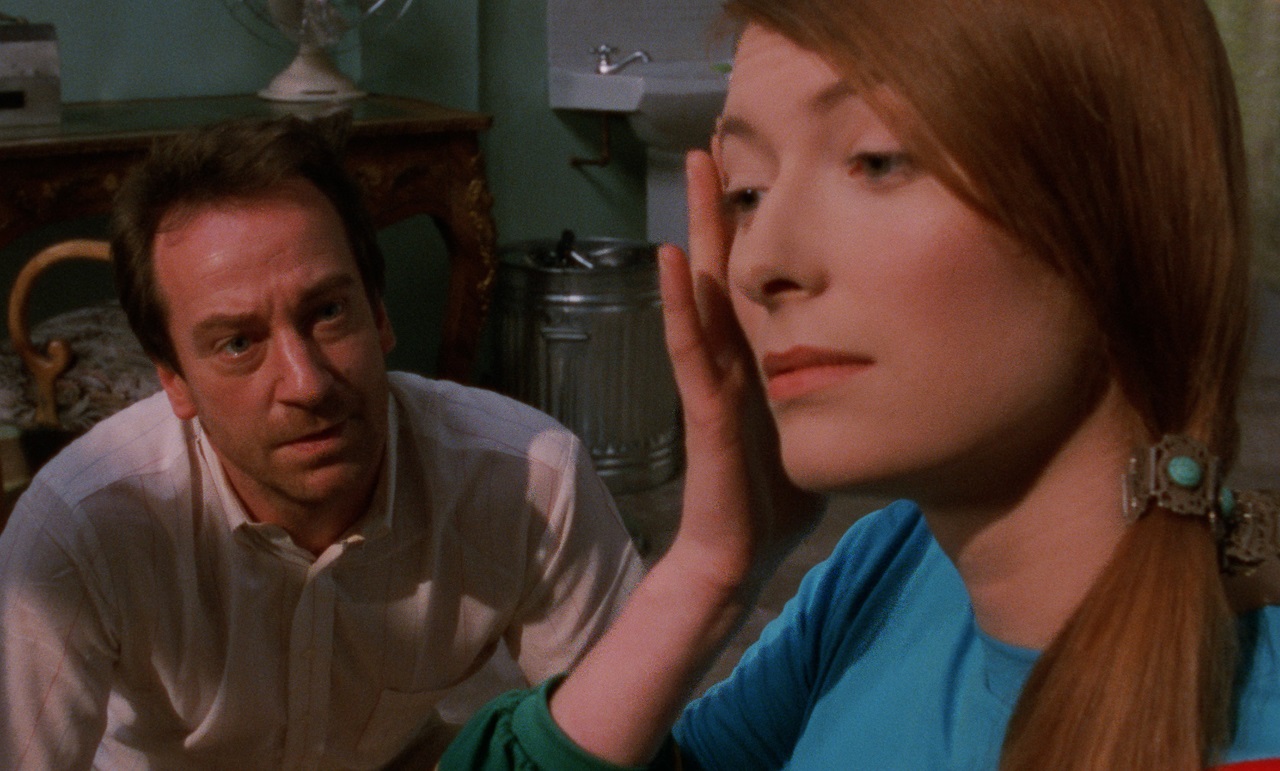 Bill Paterson and Tilda Swinton in Friendship's Death (1987)