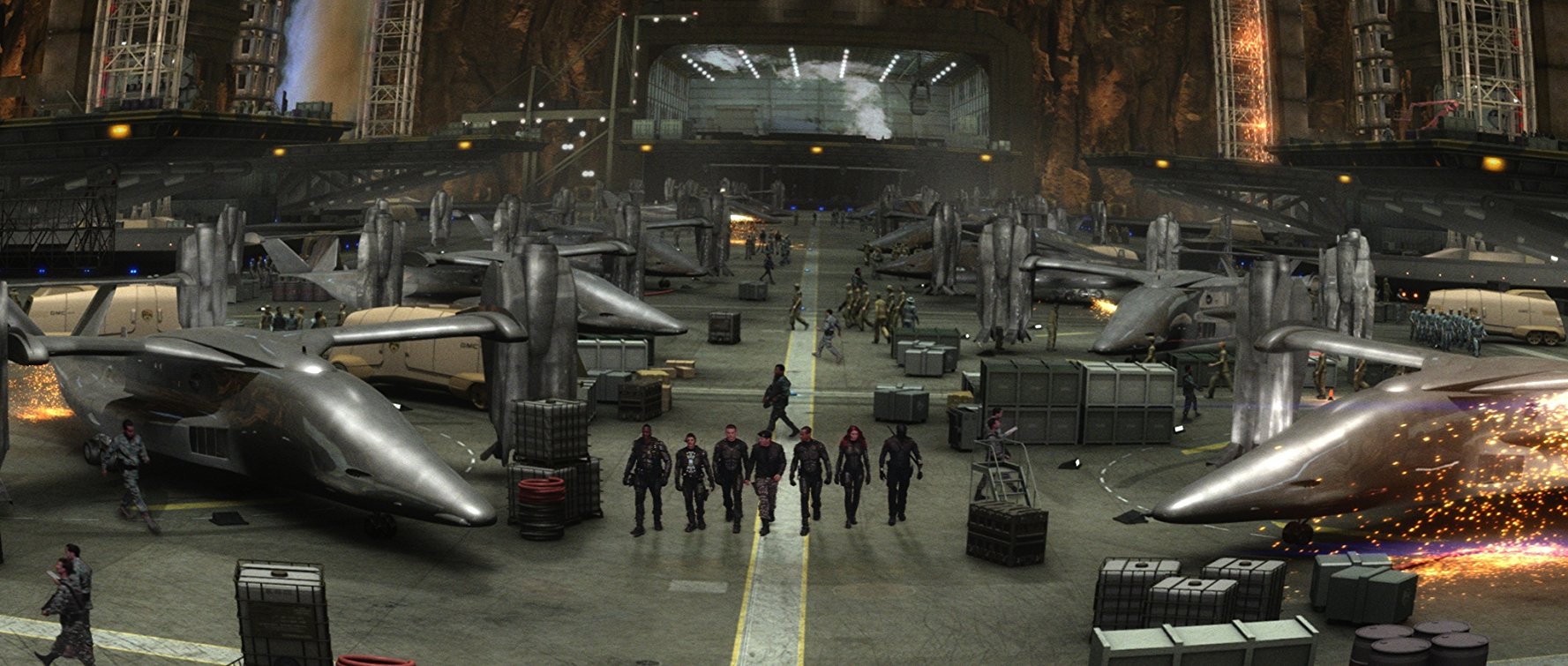 The G.I. Joe base in G.I. Joe: The Rise of the Cobra (2009)