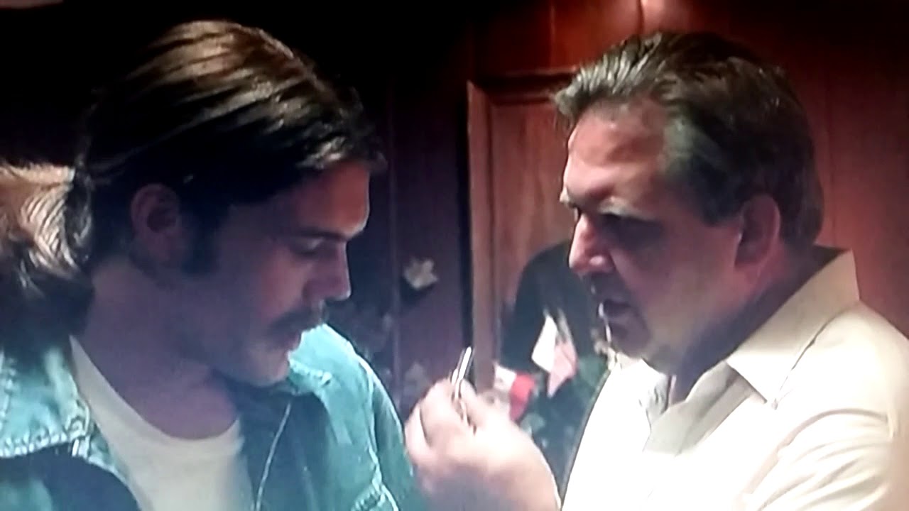 John Wayne Gacy (Mark Holton) with victim in Gacy (2003)