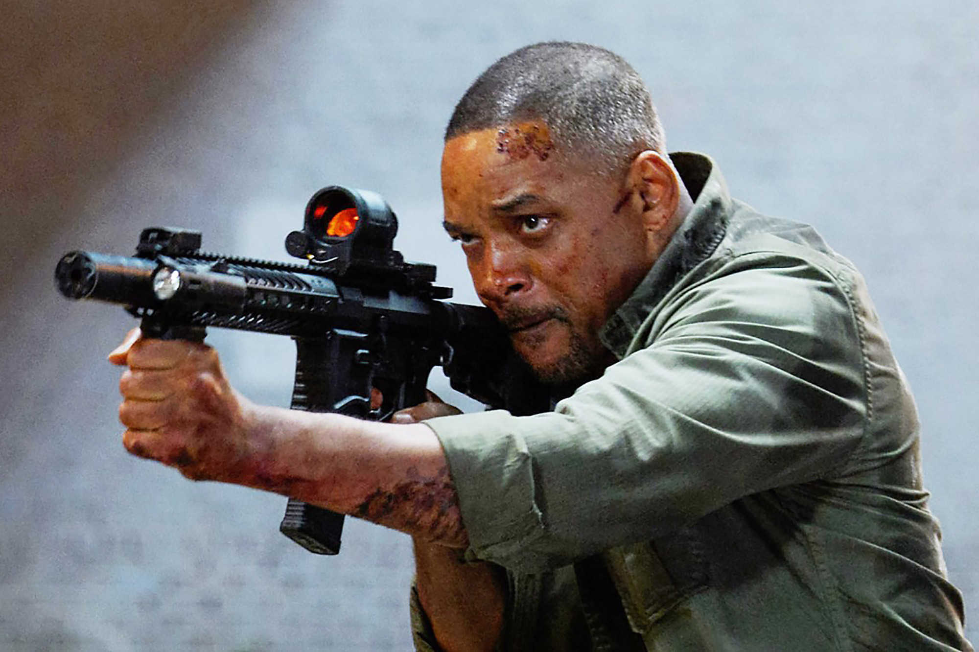 Will Smith as 51 year-old assassin Henry Brogan in Gemini Man (2019)