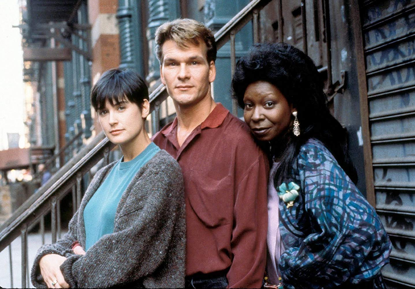 Demi Moore, Patrick Swayze, Whoopi Goldberg in Ghost (1990)