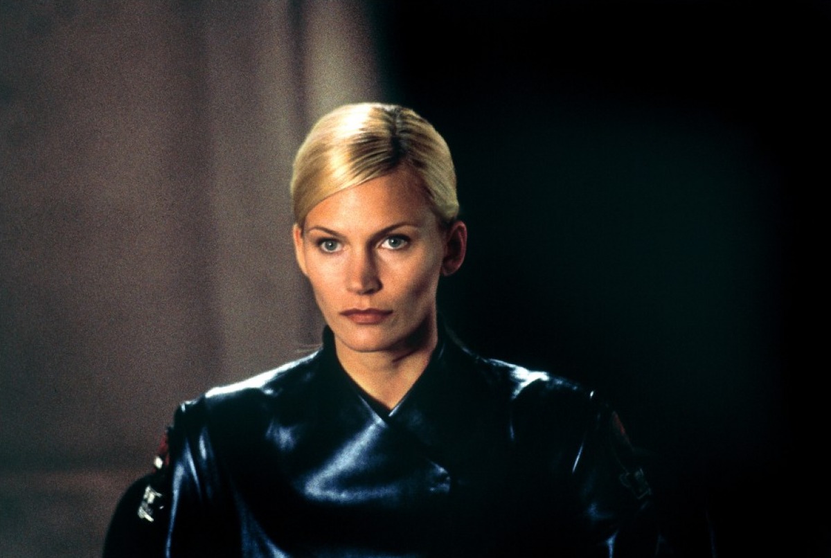 Natasha Henstridge as Lieutenant Melanie Ballard in Ghosts of Mars (2001)