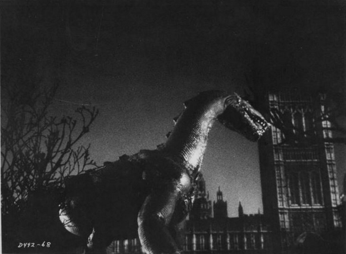 The Giant Behemoth tramples London