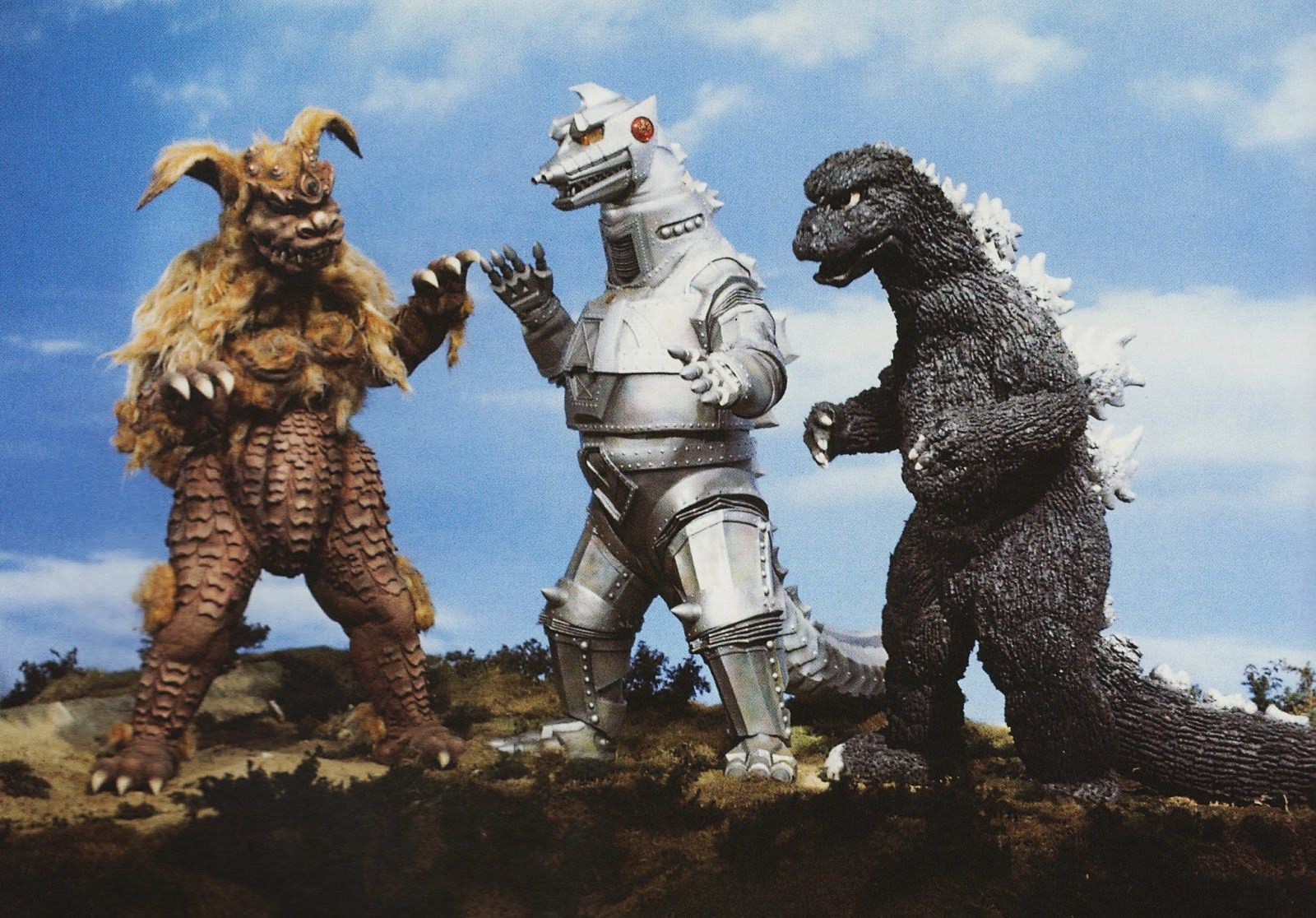 King Seesar, Mecha-Godzilla, Godzilla in Godzilla vs the Cosmic Monster (1974)