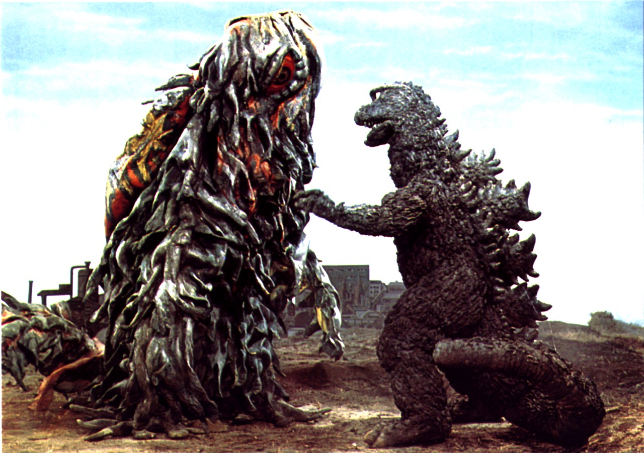 Godzilla vs Hedorah in Godzilla vs the Smog Monster (1971)