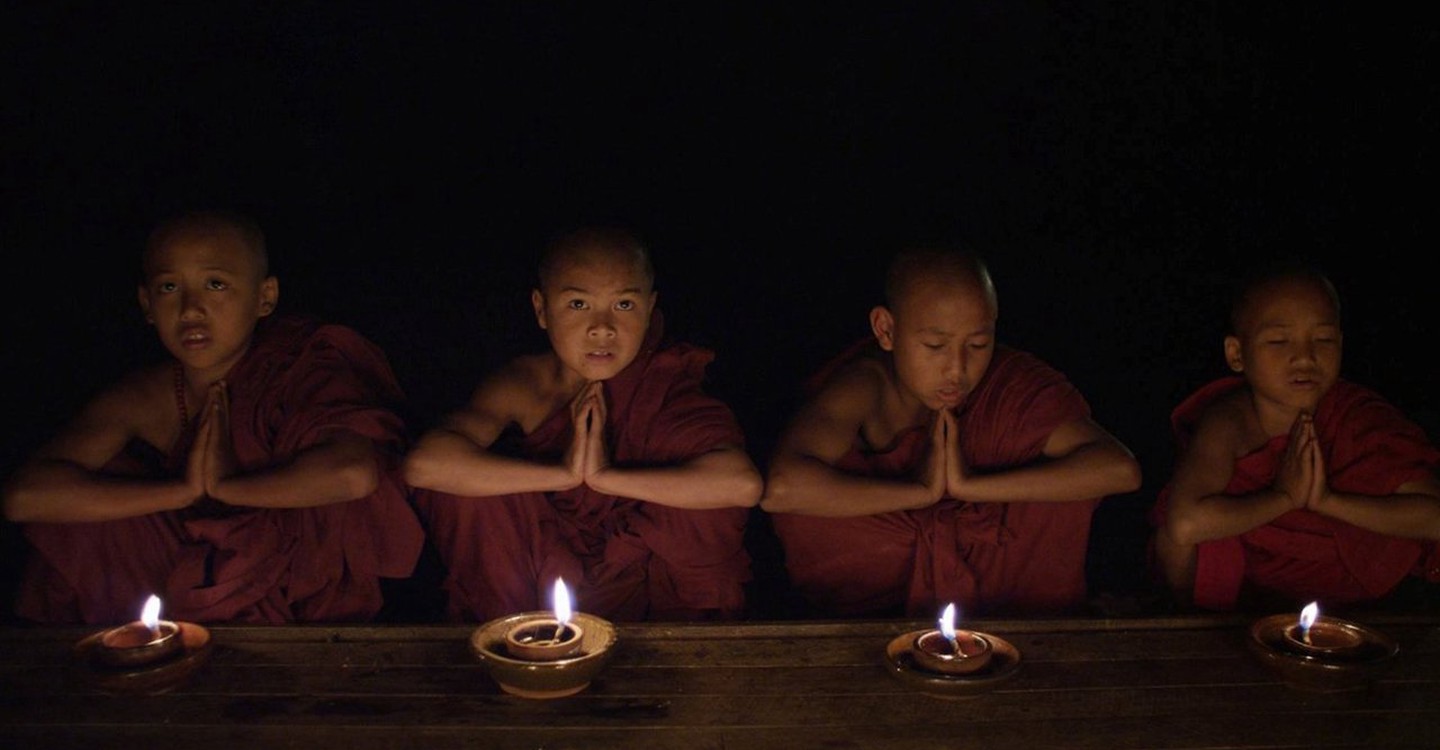 The lives of Buddhist orphans in Myanmar in Golden Kingdom (2015)