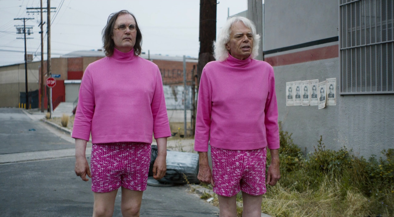 Sky Elobar and Michael St Michaels in The Greasy Strangler (2016)