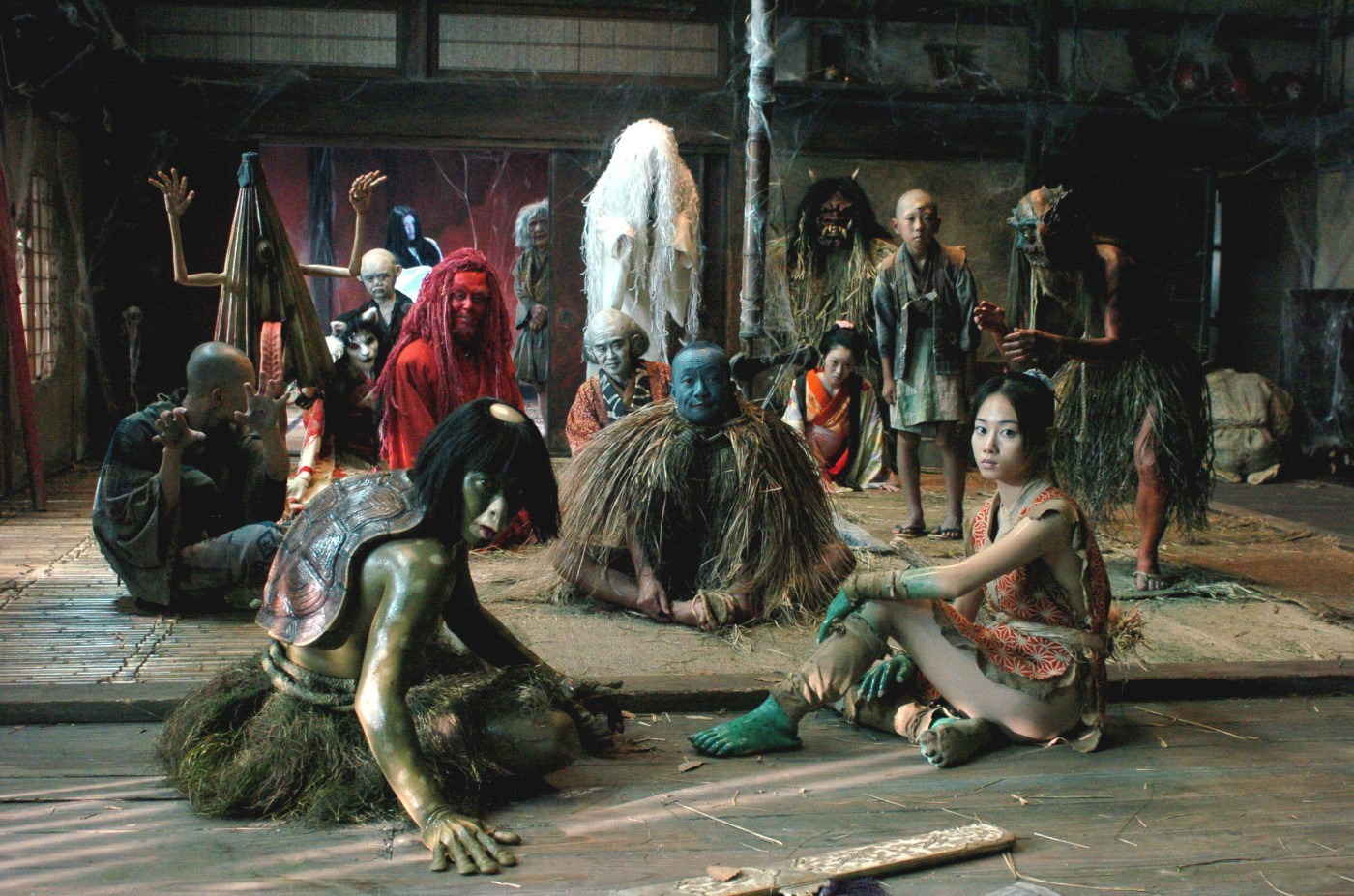 Assorted Yokai creatures in The Great Yokai War (2005)