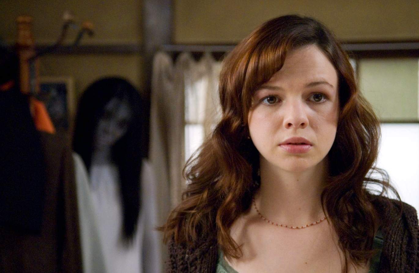 Karen's younger sister Audrey (Amber Tamblyn) is affected by the curse of Kayako too in The Grudge 2 (2006)