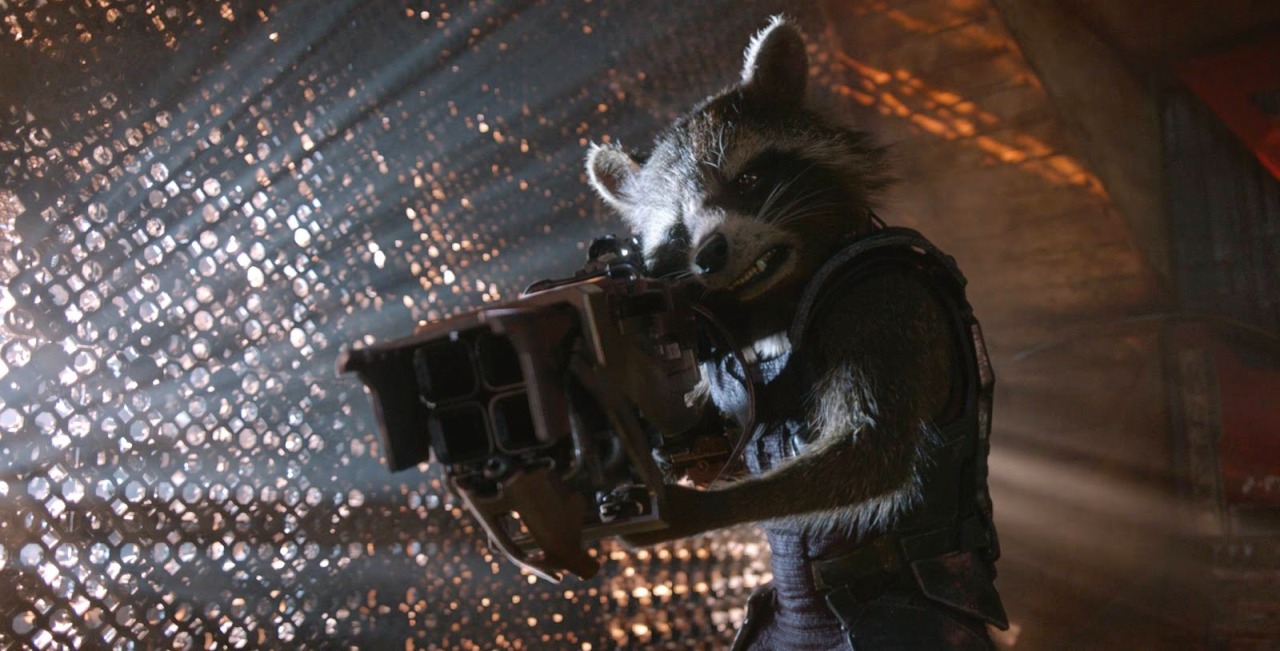 Rocket Racoon in Guardians of the Galaxy (2014)