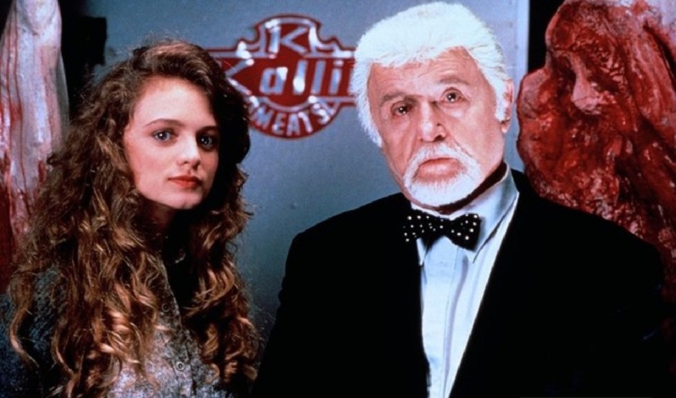 Heather Graham, Rod Steiger in Guilty as Charged (1991)