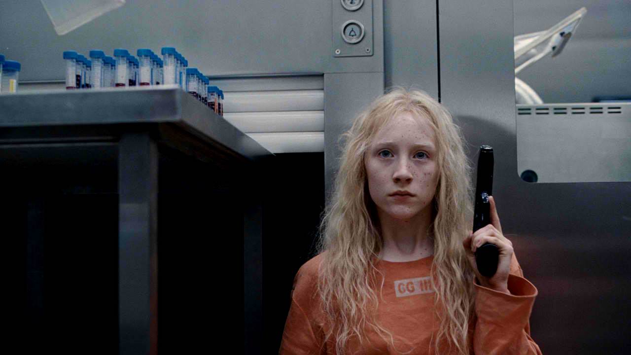 Saoirse Ronan as Hanna, a genetically engineered teenage assassin in Hanna (2011)